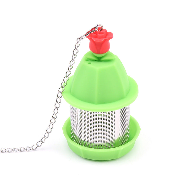 Wholesale Silicone Tea Leaker Stainless Steel Tea Infuser