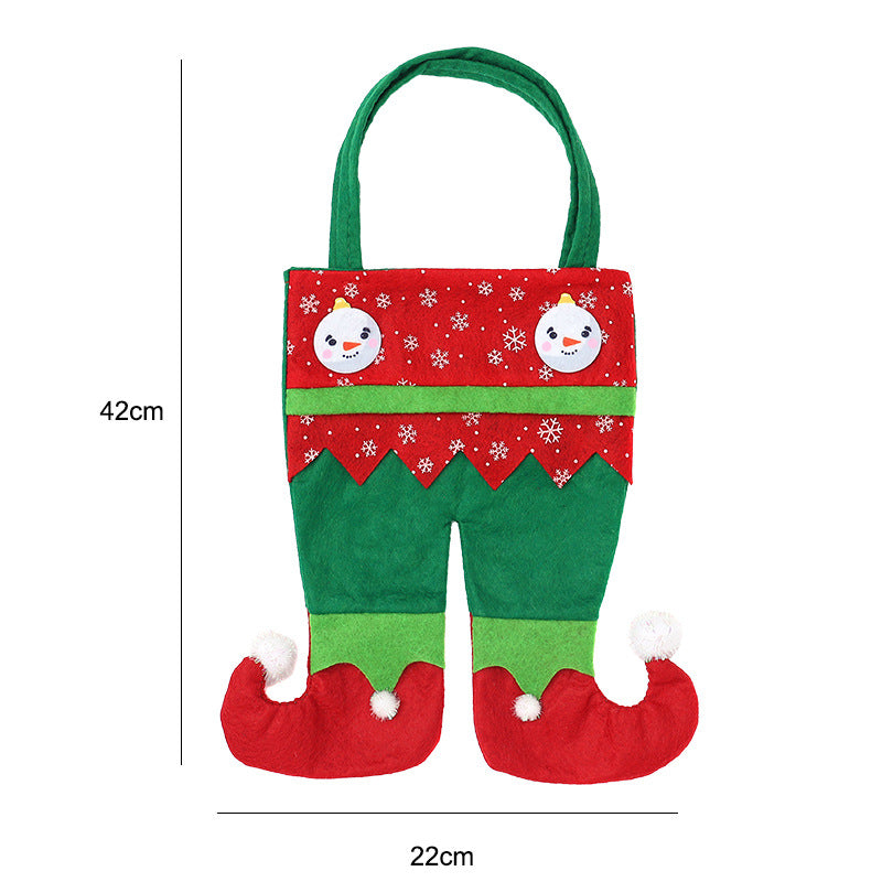 Wholesale Christmas elf bag candy bag Christmas gift gift bag