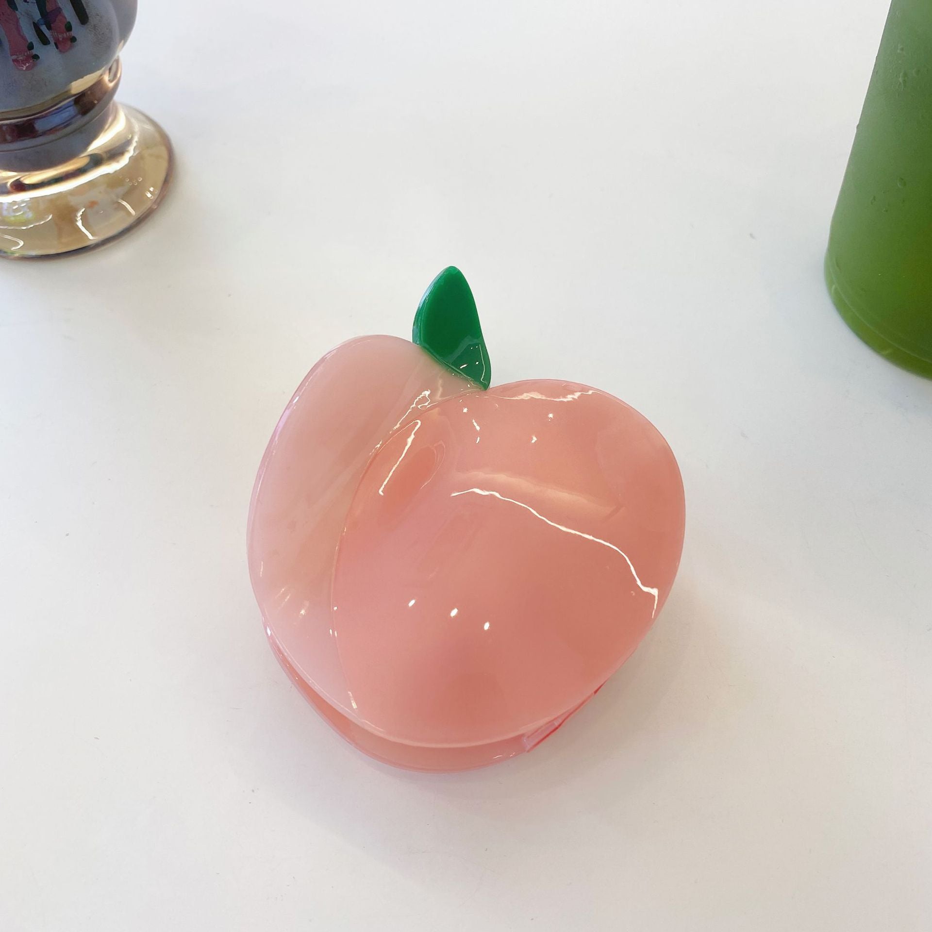 Wholesale Acetate Apple Fun Hair Clips