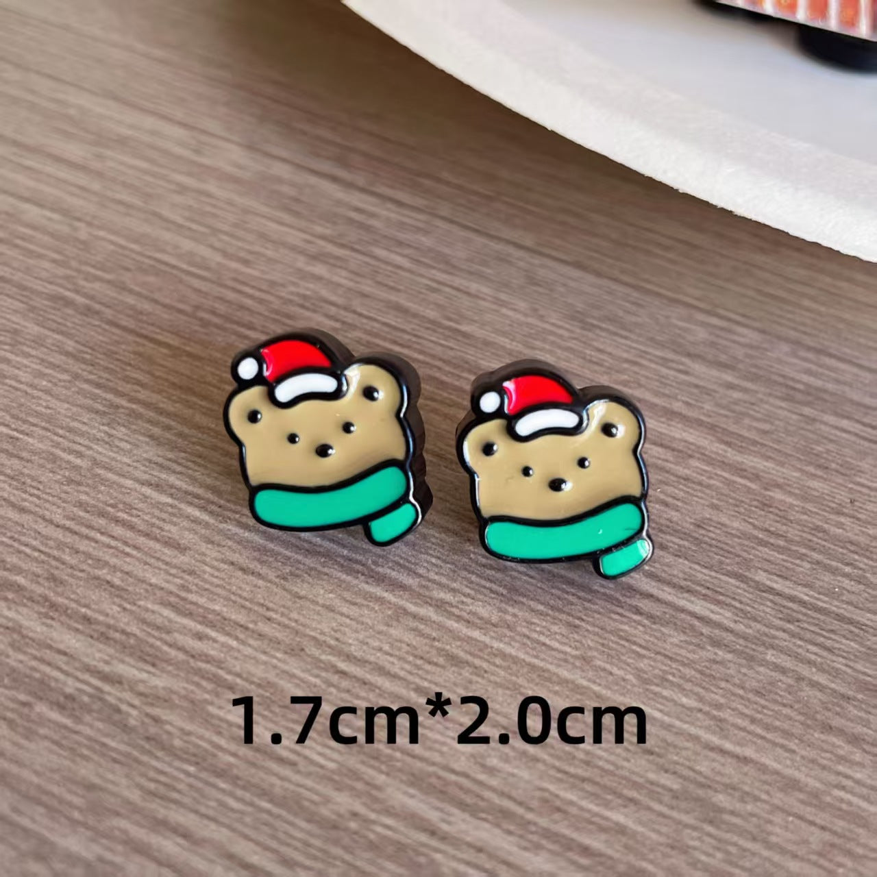 Wholesale Cute Reindeer Gingerbread Man Earrings