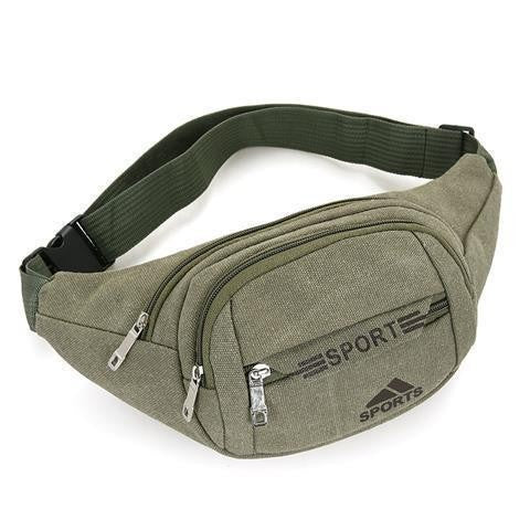 Wholesale Men's waist bag outdoor mountaineering cycling climbing mobile phone bag crossbody chest bag