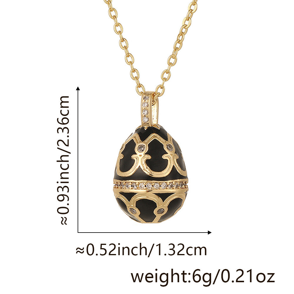 Wholesale  Easter Pendant Opable Necklace