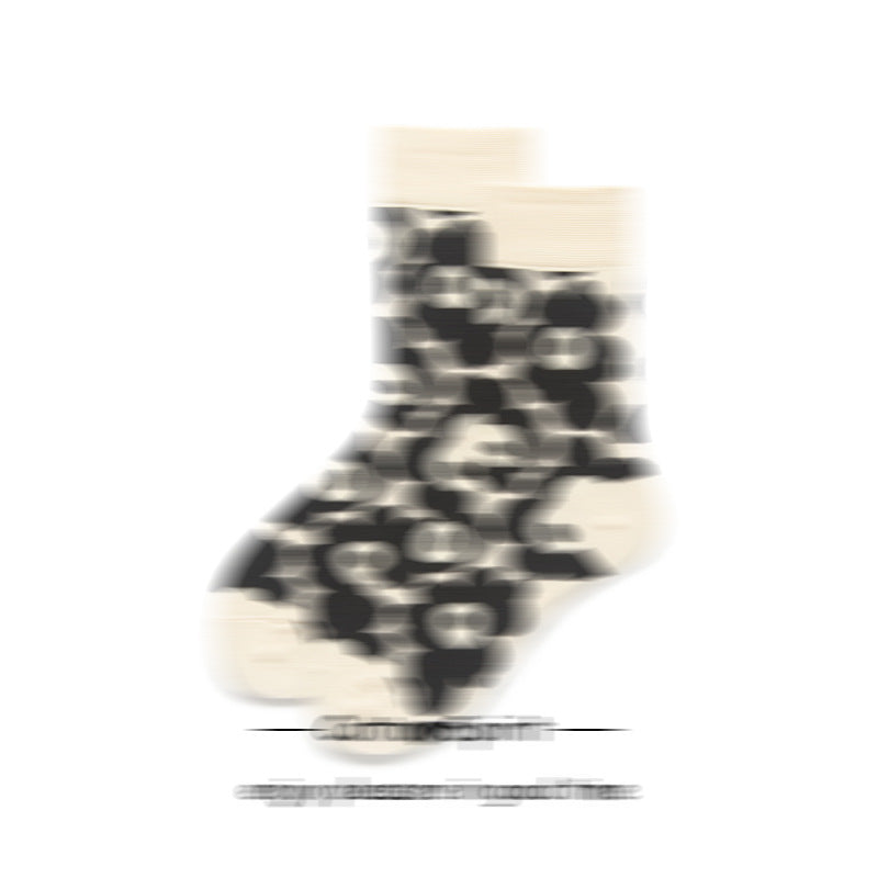 Wholesale Valentine's Day Autumn and Winter Cotton Socks College Style Striped Mid-calf Socks