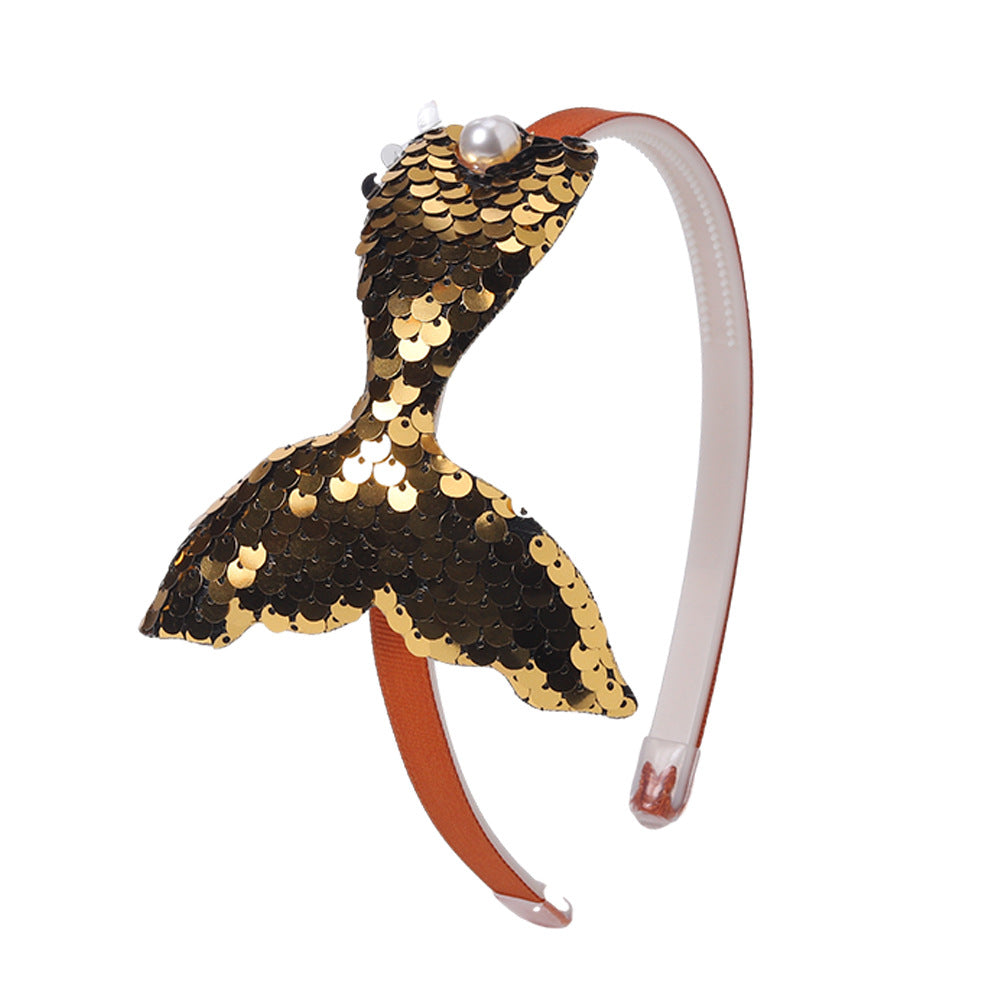 Wholesale Wholesale Sequin Mermaid Headband
