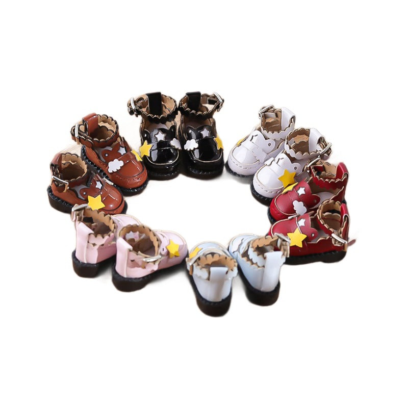 Wholesale accessories 12 points body baby shoes cloud star princess shoes