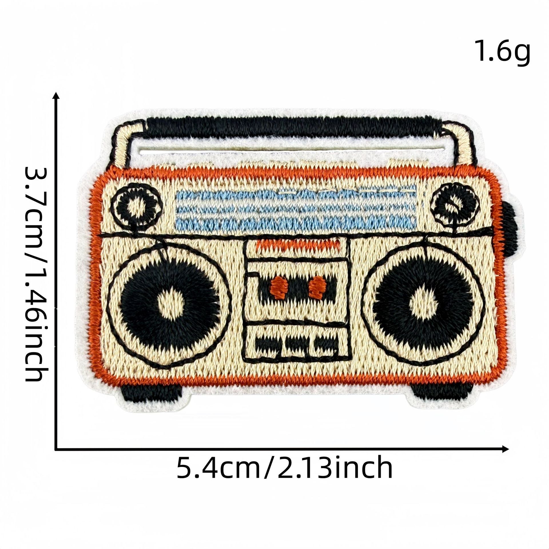 Wholesale 32Pc Home Theme Iron On Embroidered Patches DIY Sewing Decorative Appliques For Clothing Bags And Home Decor