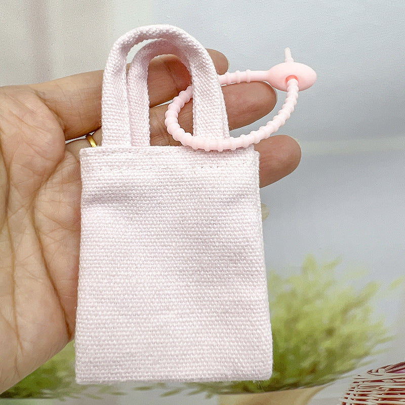 Wholesale Mini Storage 7cm Cloth Bag Doll Accessories