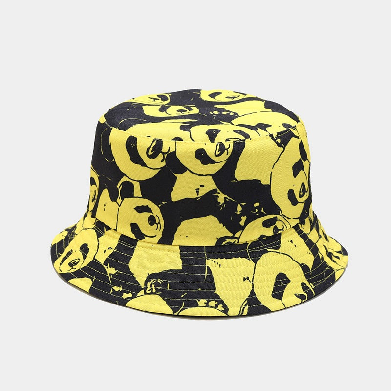 Wholesale Cow Print Double-sided Bucket Hat