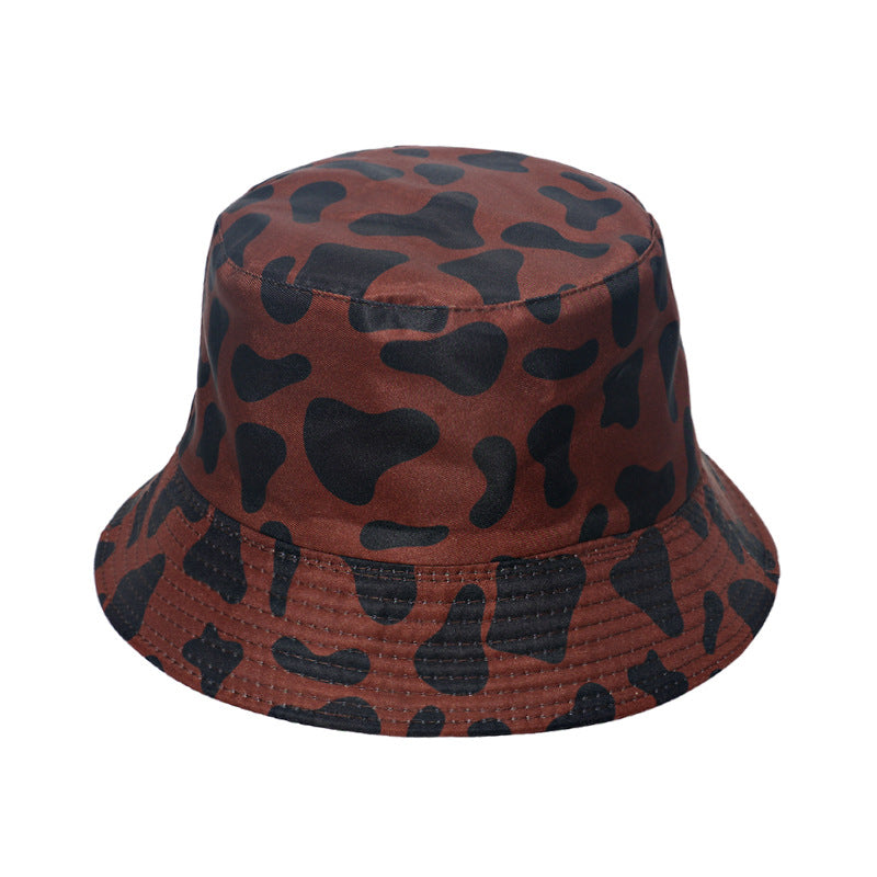 Capilla de béisbol impresa de vaca de poliéster al por mayor