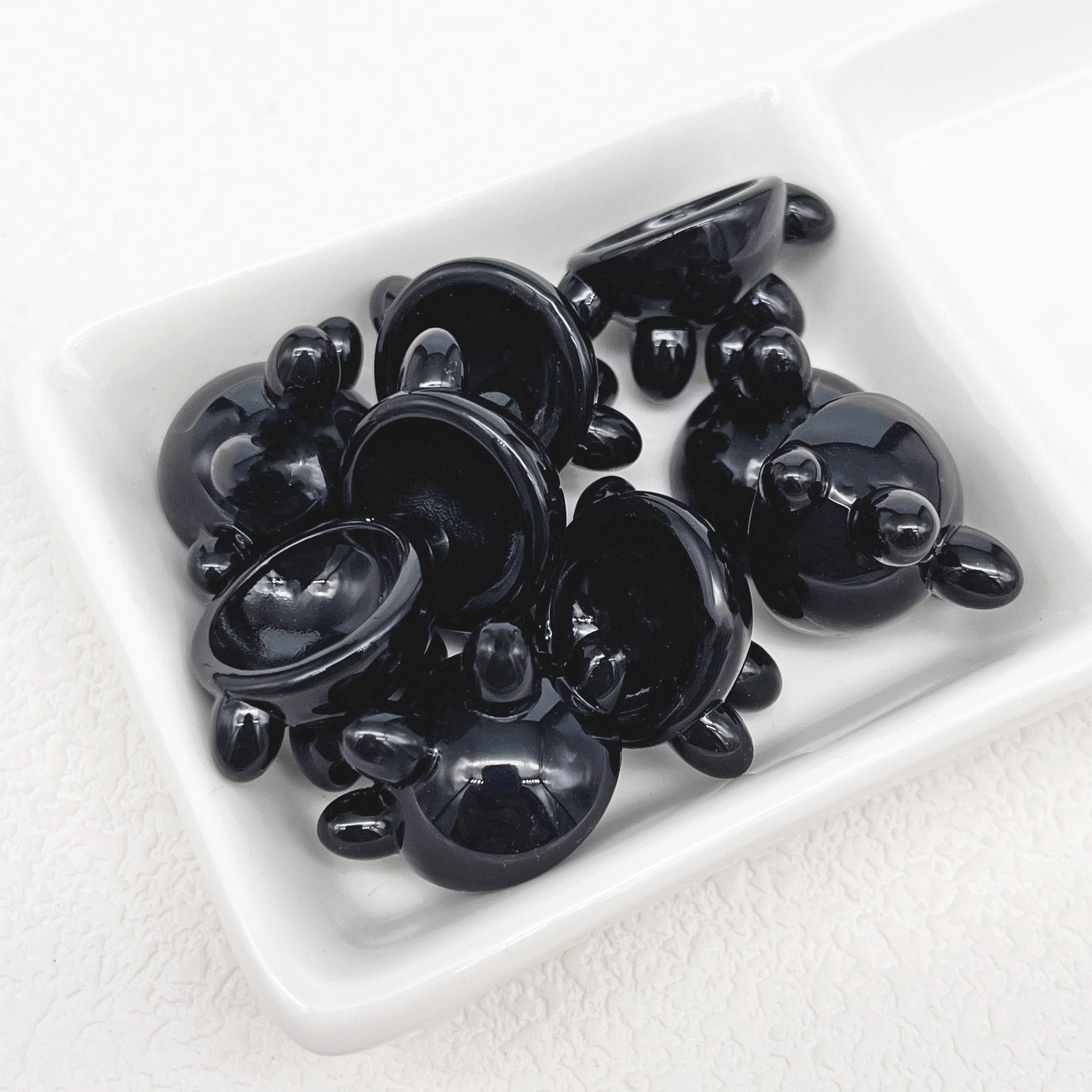 Wholesale Overalls Diy Beads Loose Beads Acrylic Hand Painted Beads Accessories