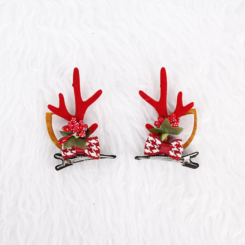 Wholesale Christmas Decoration Hair Clips