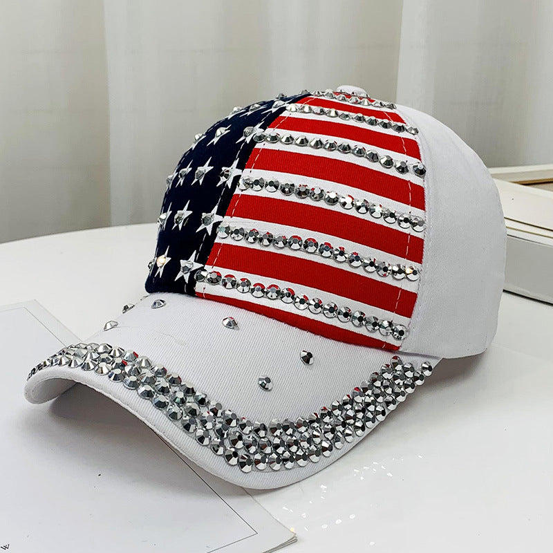 Wholesale Thin Sun Protection Diamond Star Baseball Cap