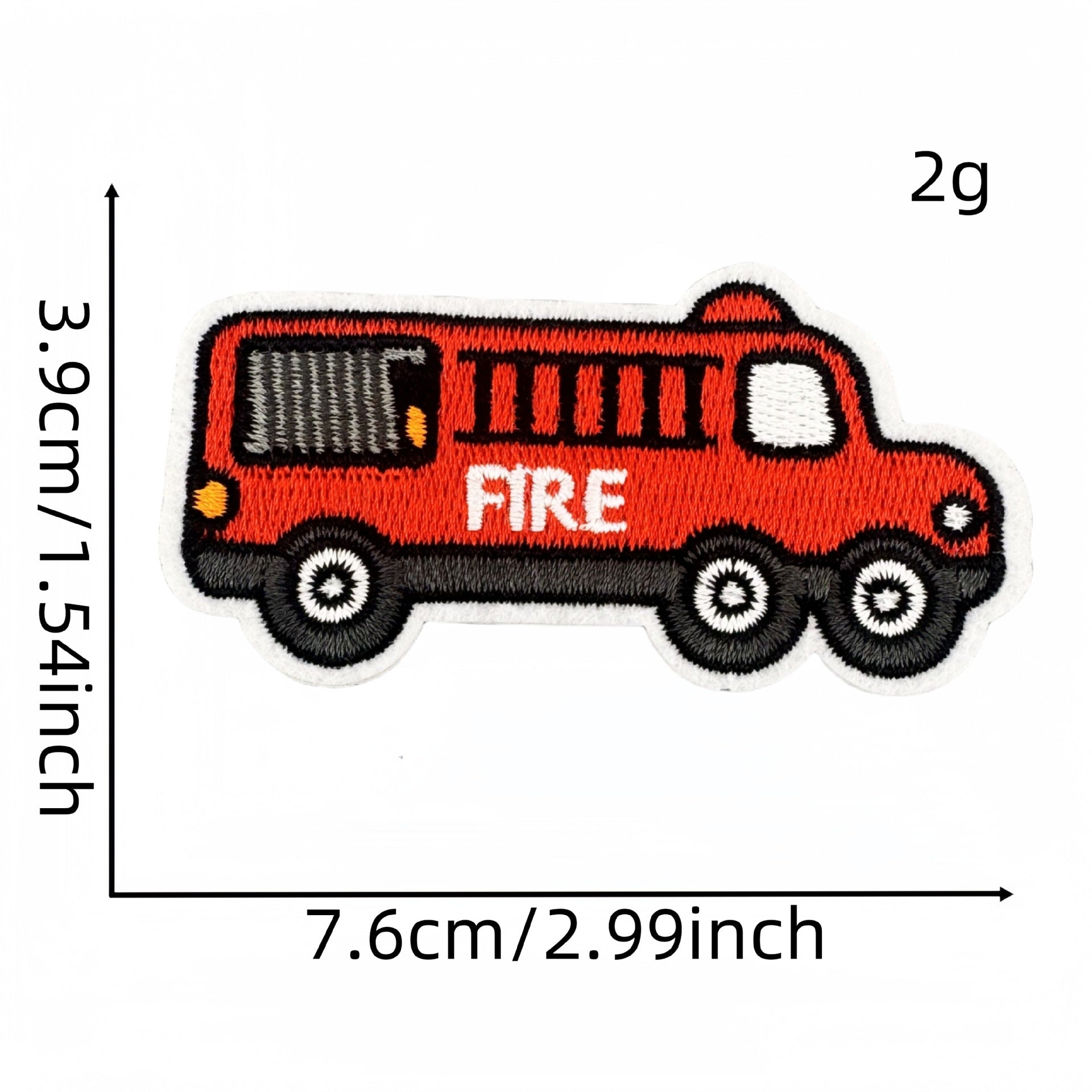 Wholesale Transportation cartoon car embroidered patch