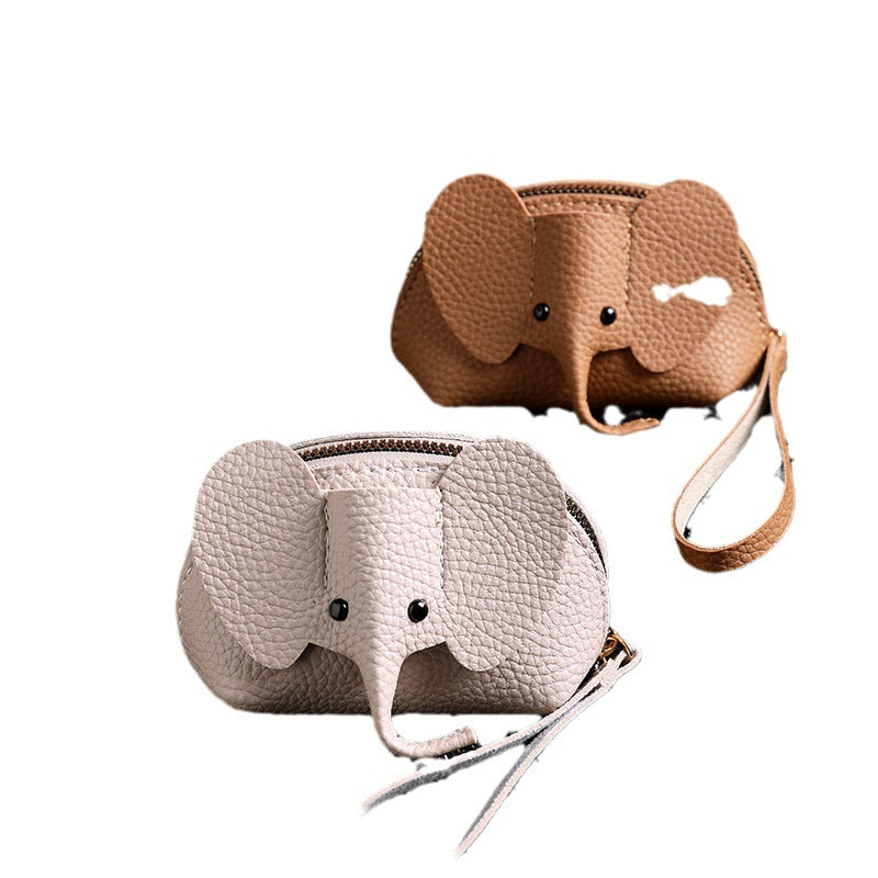 Wholesale PU Elephant Key Coin Purse