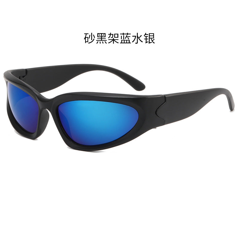 Wholesale Cycling Sunglasses Steampunk Small Frame Sunglasses