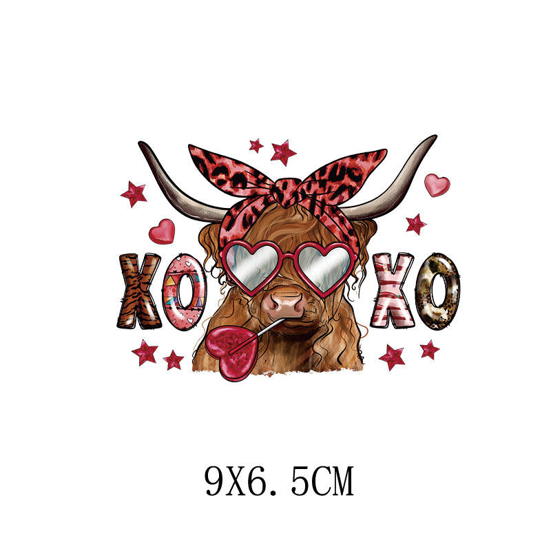 Wholesale Romantic Valentine' s Day Heat Transfer   UV DTF Ready to Press Transfers Wraps