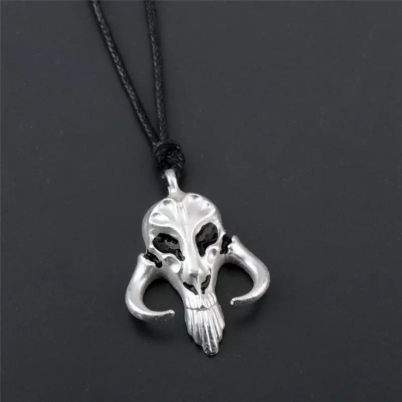 Wholesale Movie and TV Peripheral Retro Sheep Head Skull Creative Necklaces