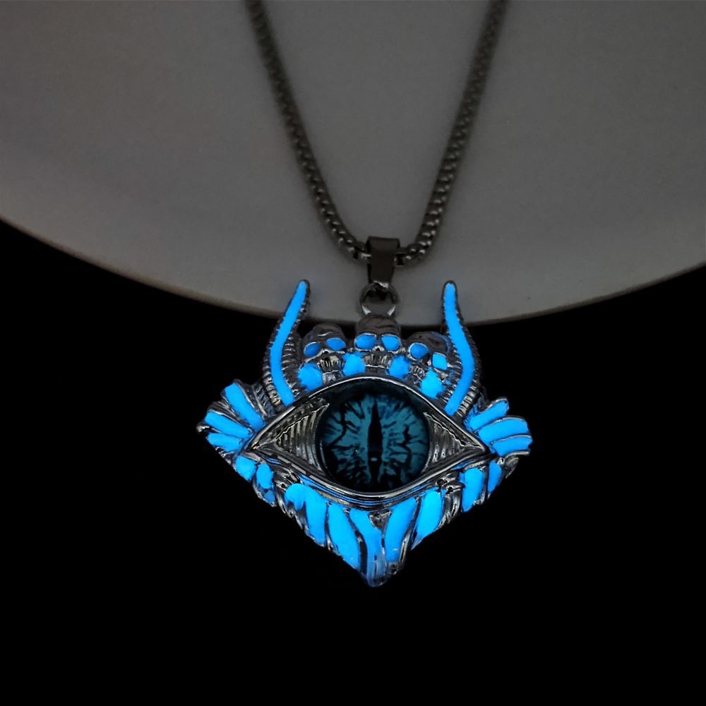 Wholesale Luminous Devil' s Eye Necklace