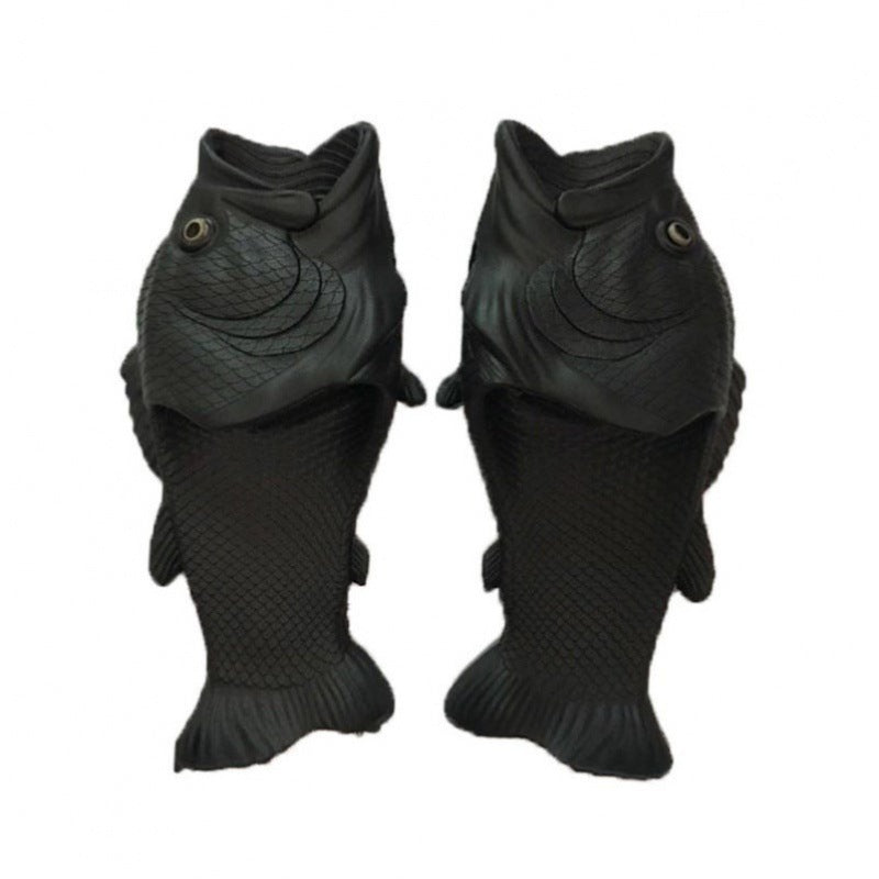 Wholesale Salted Fish Funny Fish Mouth Fish Shape Creative Slippers