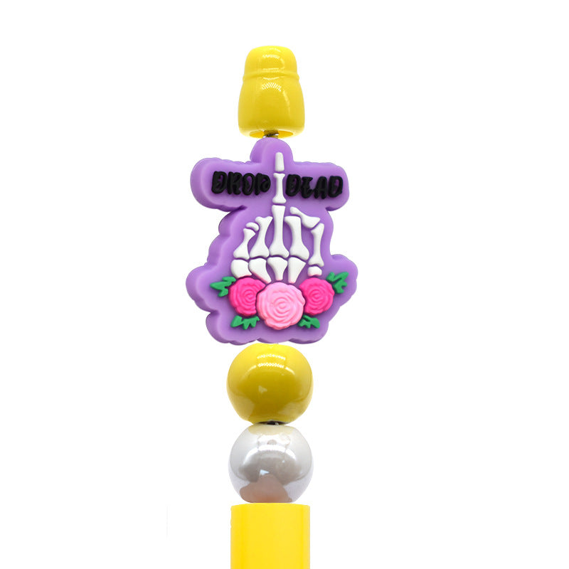 Wholesale Random 100pcs/pack  cartoon bead  Focal Beads