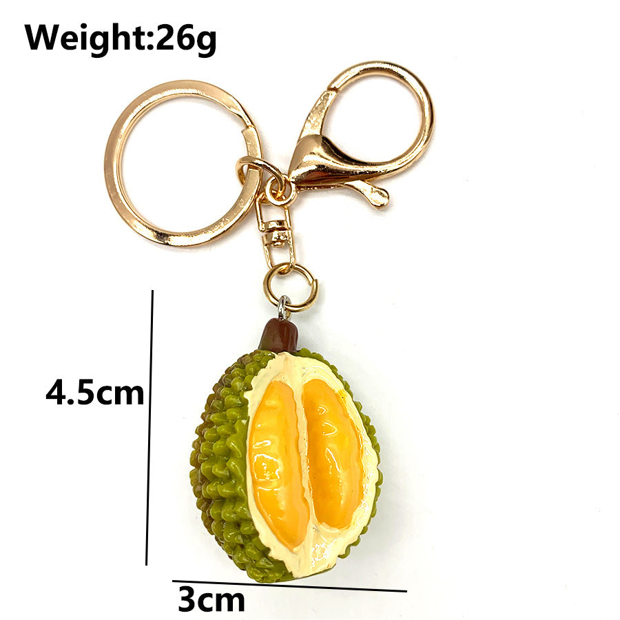 Wholesale Imitation Resin Durian Keychain