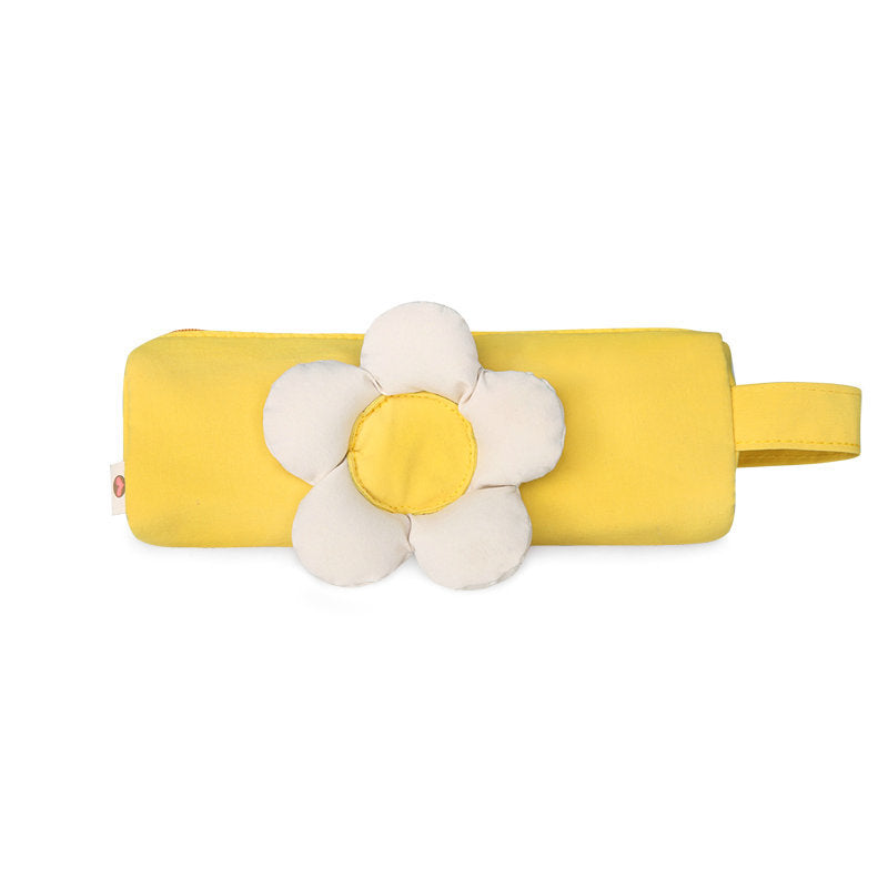 Wholesale Flower Canvas Pencil Case