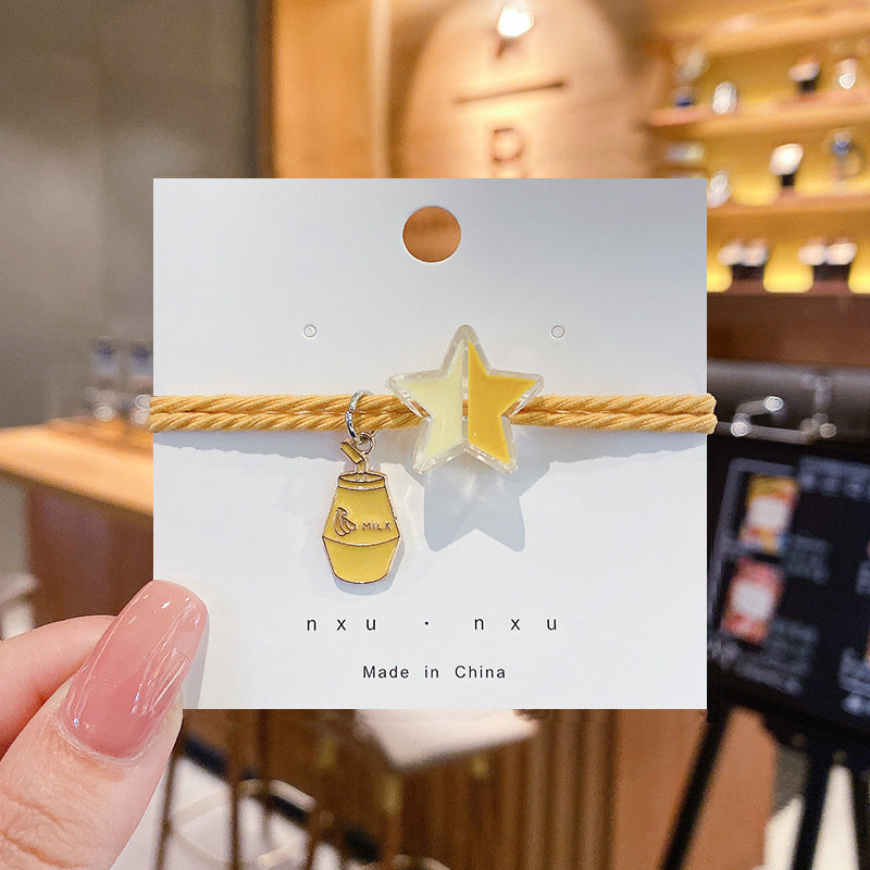 Wholesale Wishing Star Bracelet Hair Tie