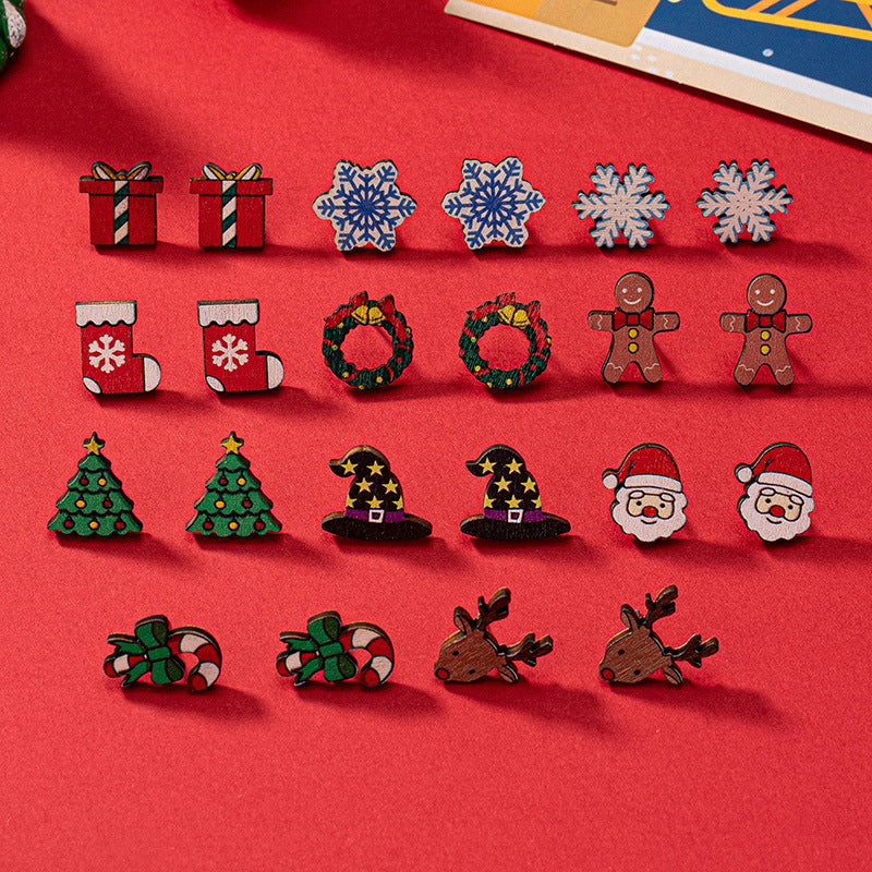 Wholesale Christmas Earrings Set