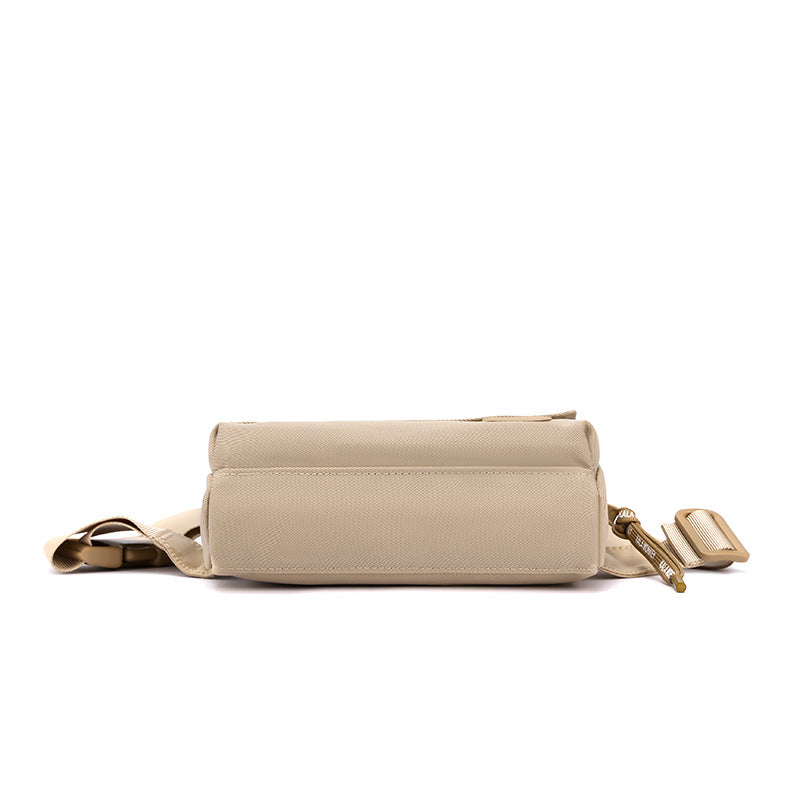 Bolsa de cintura deportiva de tela de nylon repelente al agua