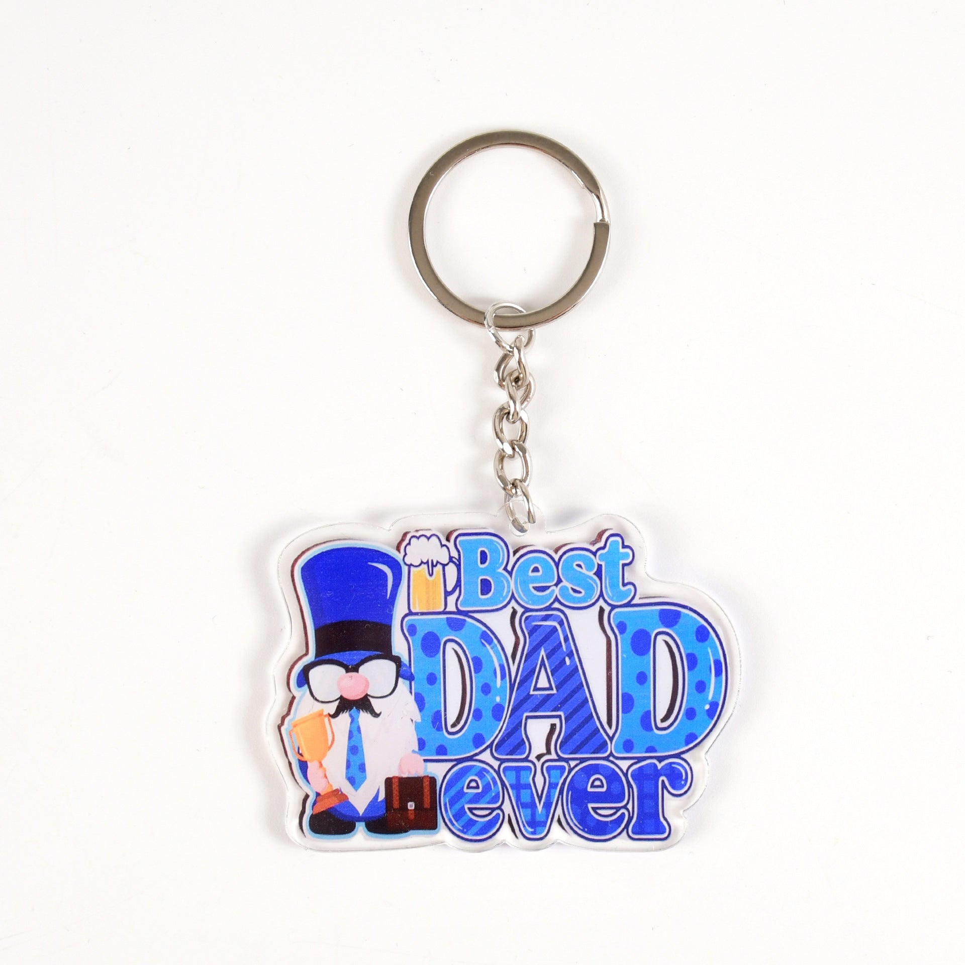 Wholesale Father's Day Birthday Gift English Letter Keychain