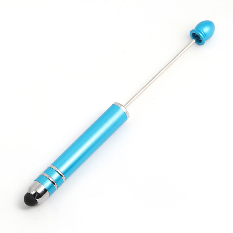 Wholesale 5PCS/PACK Beadable Pens Diy Touch Screen Multi-color Gradient Multi-function Dual-purpose