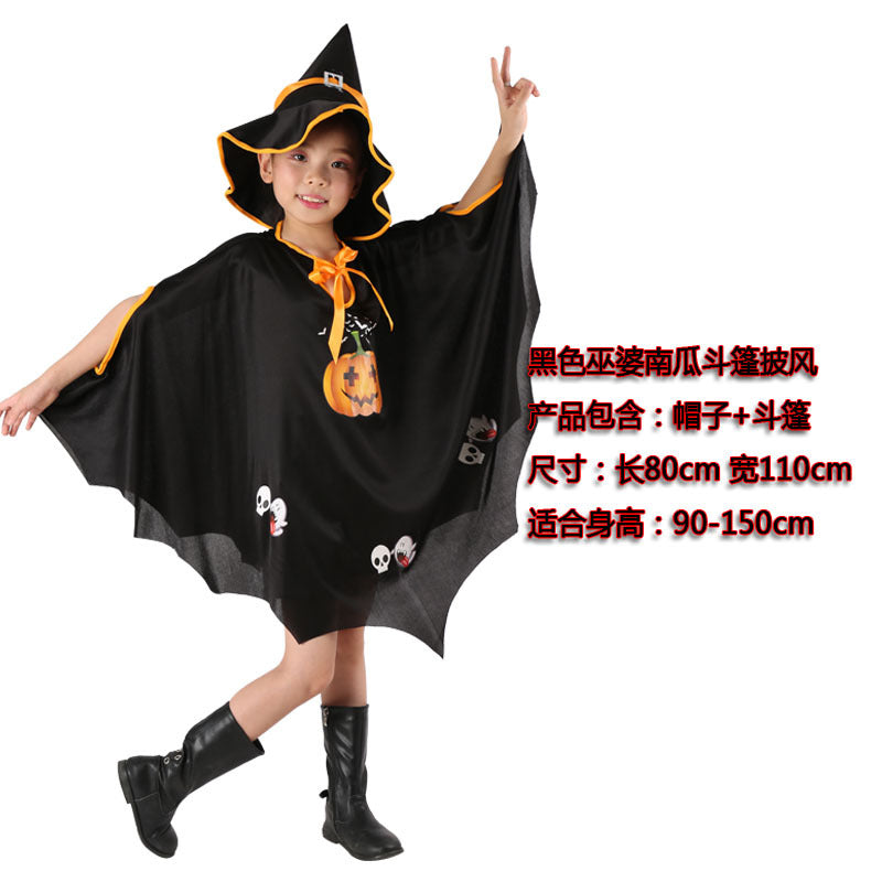 Wholesale New Halloween Children's Costumes, Capes, Capes, Cosplay Costumes