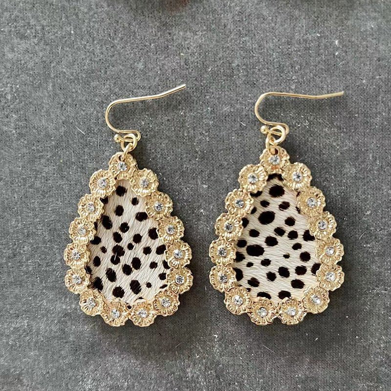 Pendientes para el cabello del caballo de la piedra preciosa