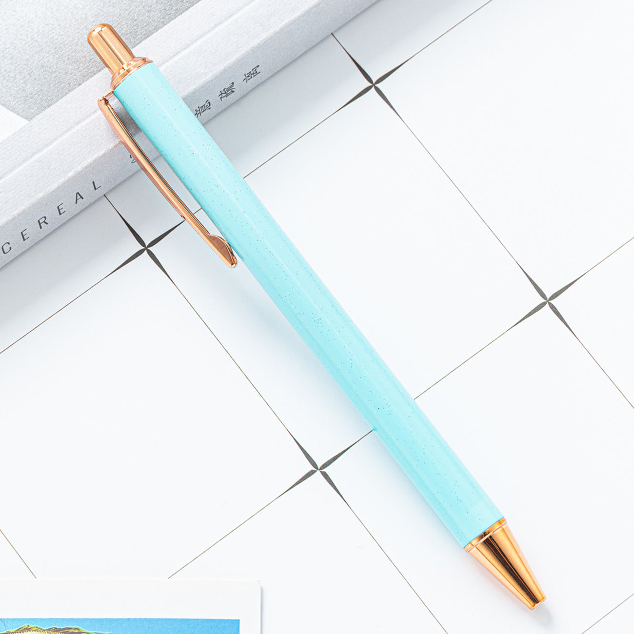 Wholesale Creative Glitter Metal Ballpoint Pen