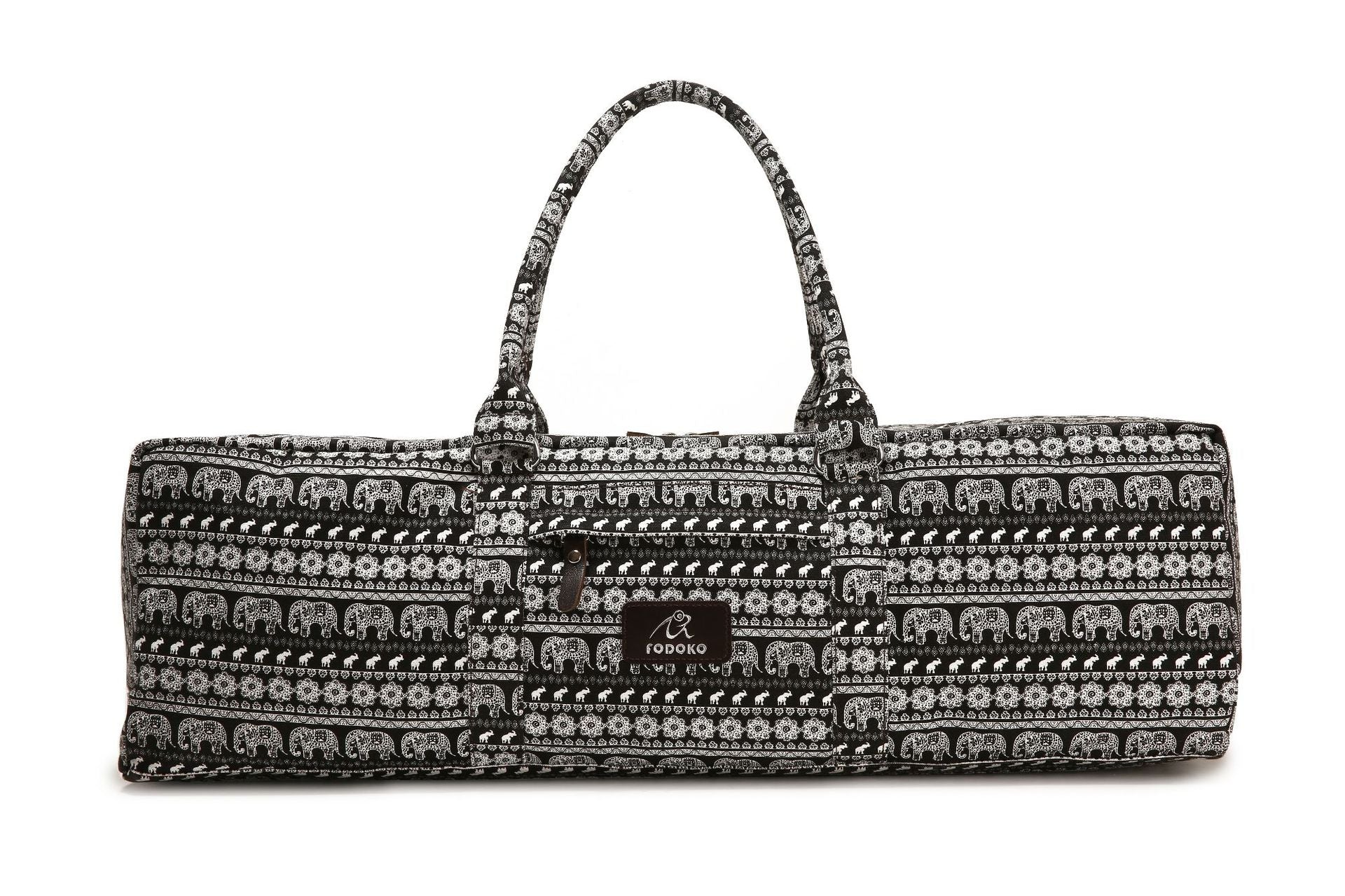 Wholesale Ethnic Style Large Capacity Canvas Yoga Bags, Fitness and Sports Bags