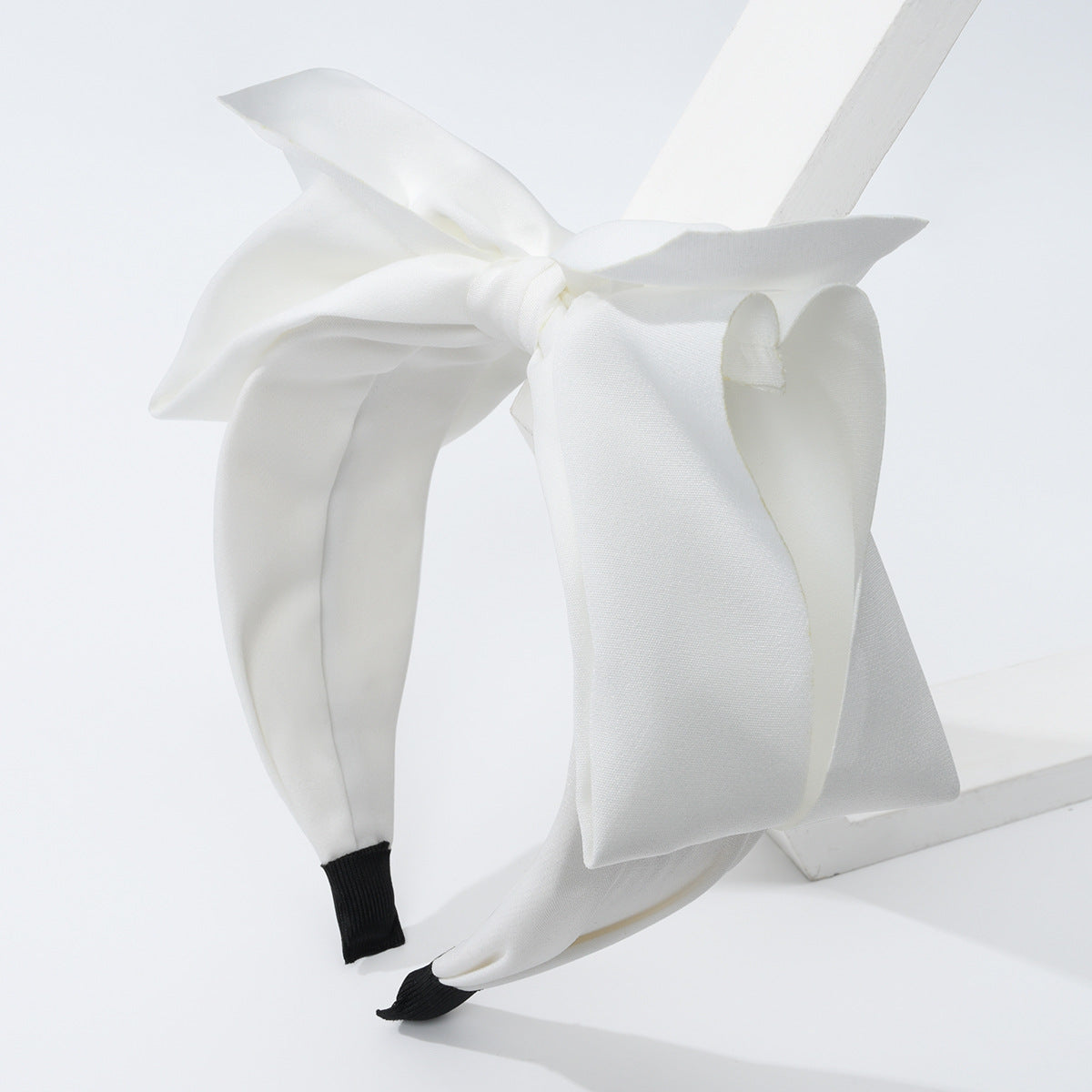 Wholesale French Style Black Big Bow Headband