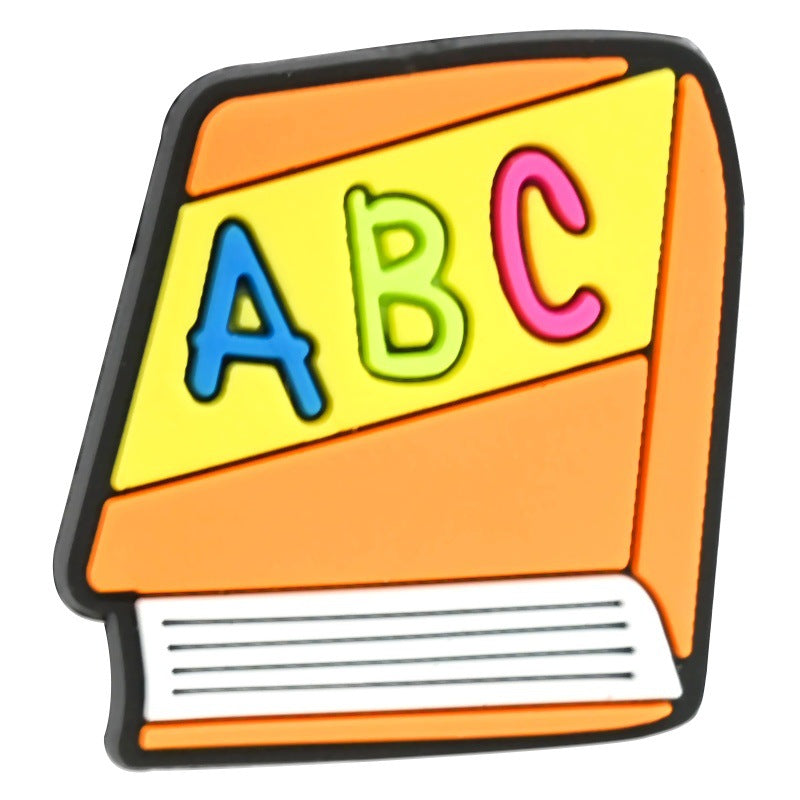 Wholesale Random 100pcs/pack  Back-to-School Series Student Stationery  Focal Beads