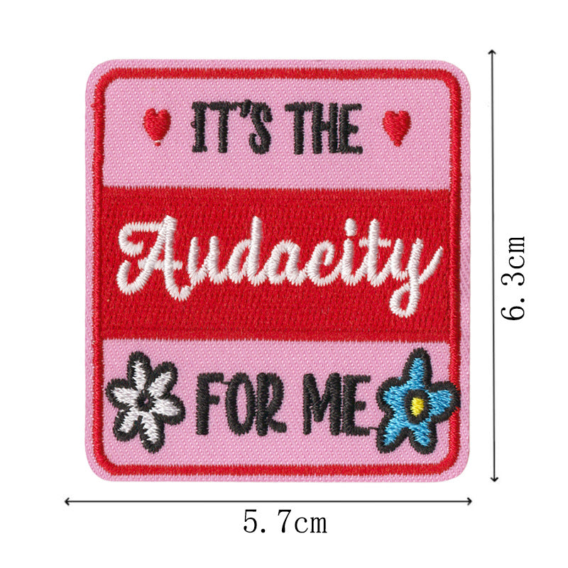 Wholesale Funny duck and cat embroidery DIY Patches