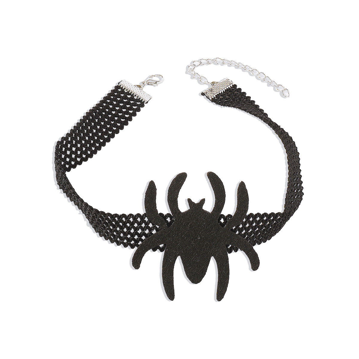 Wholesale Halloween Dark Spider Necklace