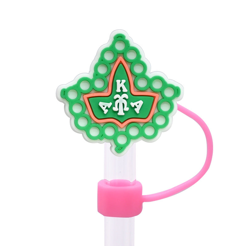 Wholesale Random 100pcs 10MM pink dust plug straw h accessories