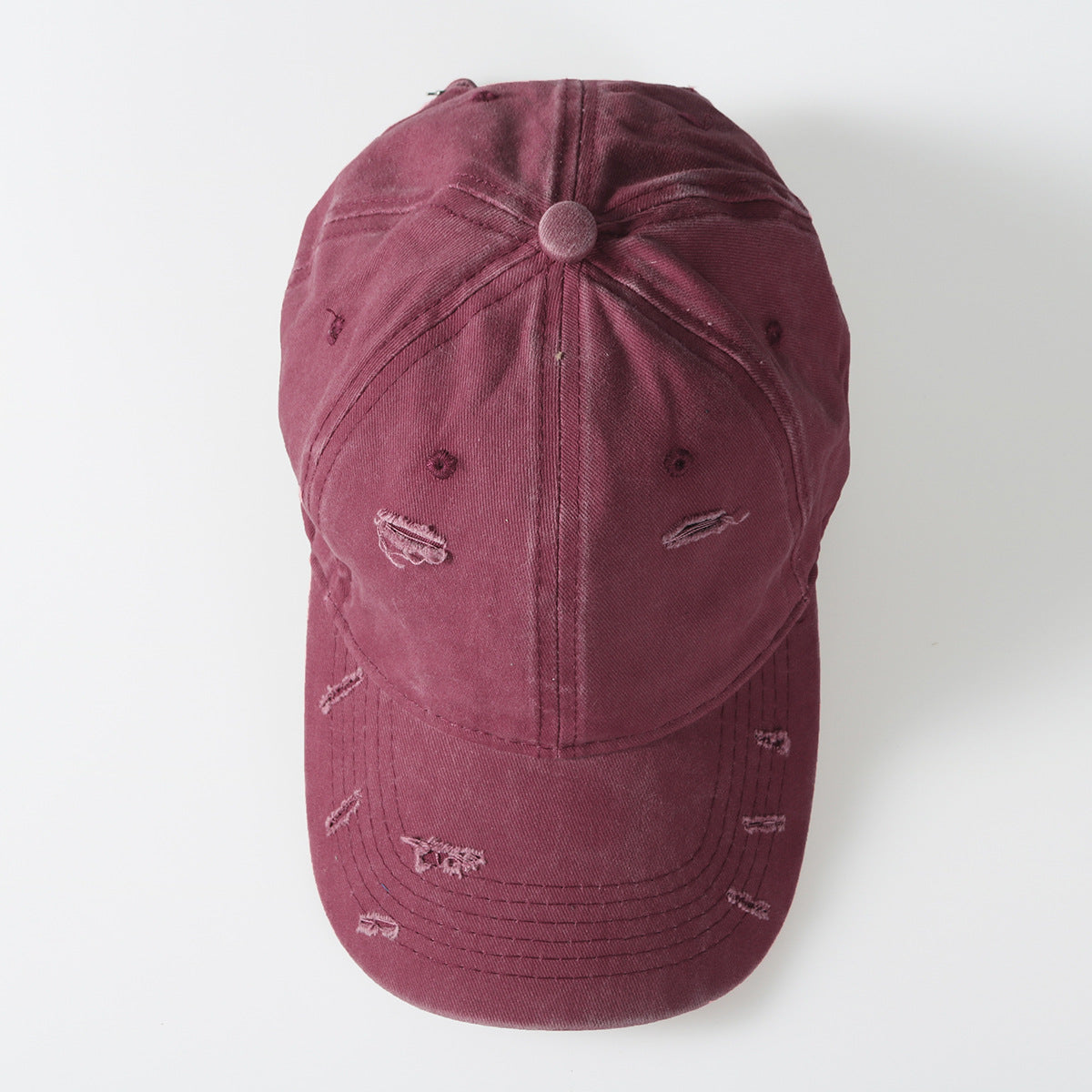 Wholesale Wholesale washed and distressed European and American style caps