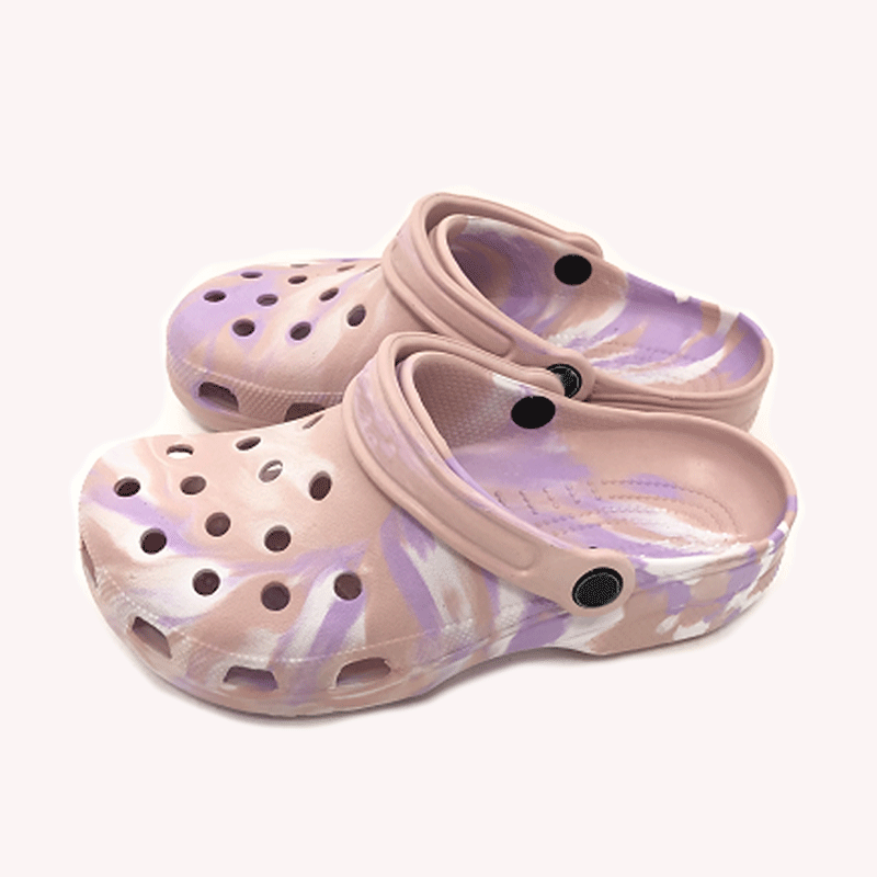 Wholesale Printed EVA Perforated Shoes for External Wear