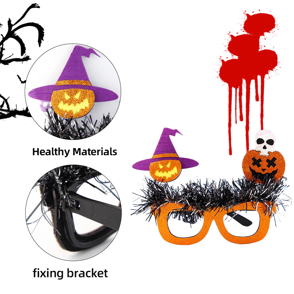 Wholesale Halloween Party Masquerade Dress Up Props Glasses