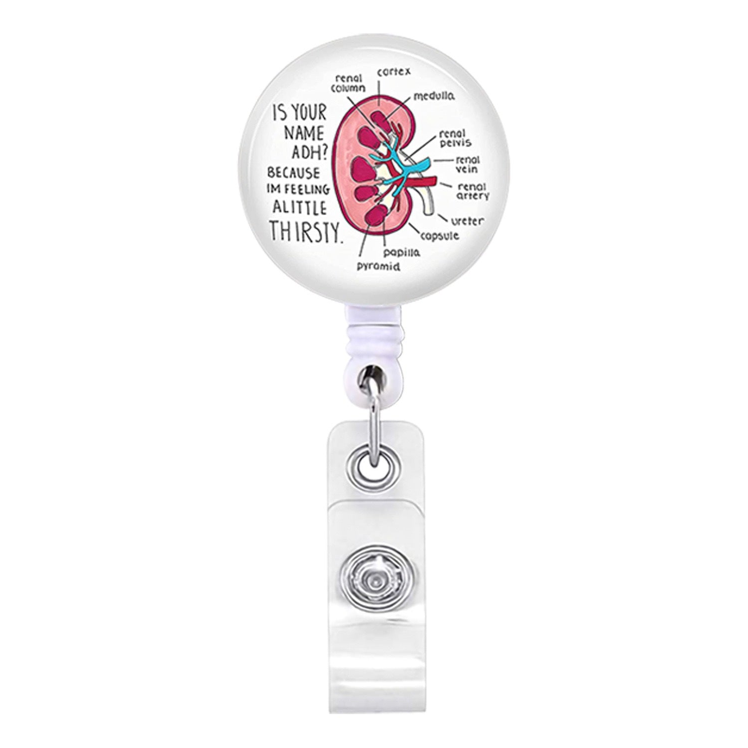 Wholesale Heart brain gastrointestinal tract  human organs Badge Reels