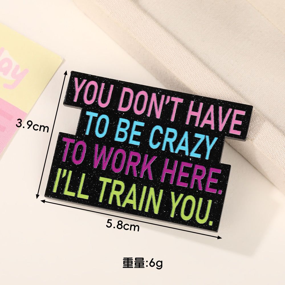 Wholesale  10pcs English Letters Powder Board Patch DIY Jewelry