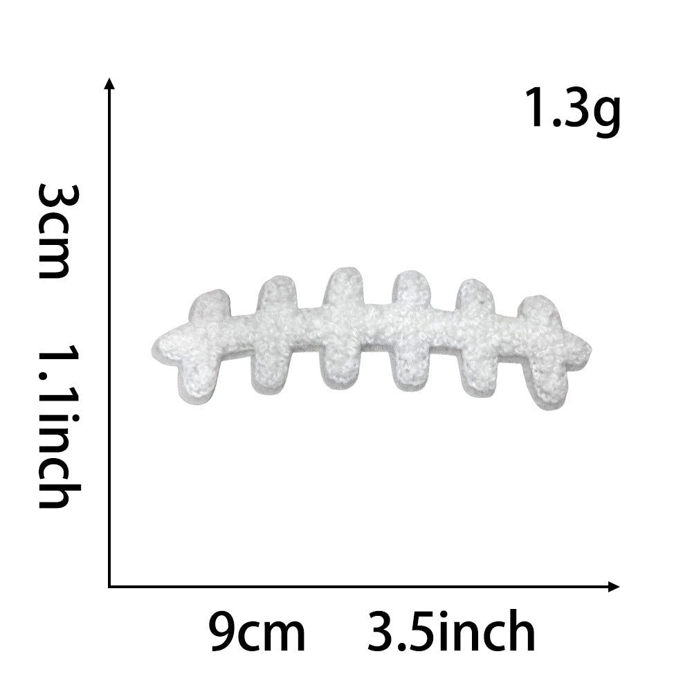 Wholesale Baseball Glove Sequin Embroidered Iron On Patches Sports Themed et Applique DIY Fashion Accessory For Gift And Boutique Resale