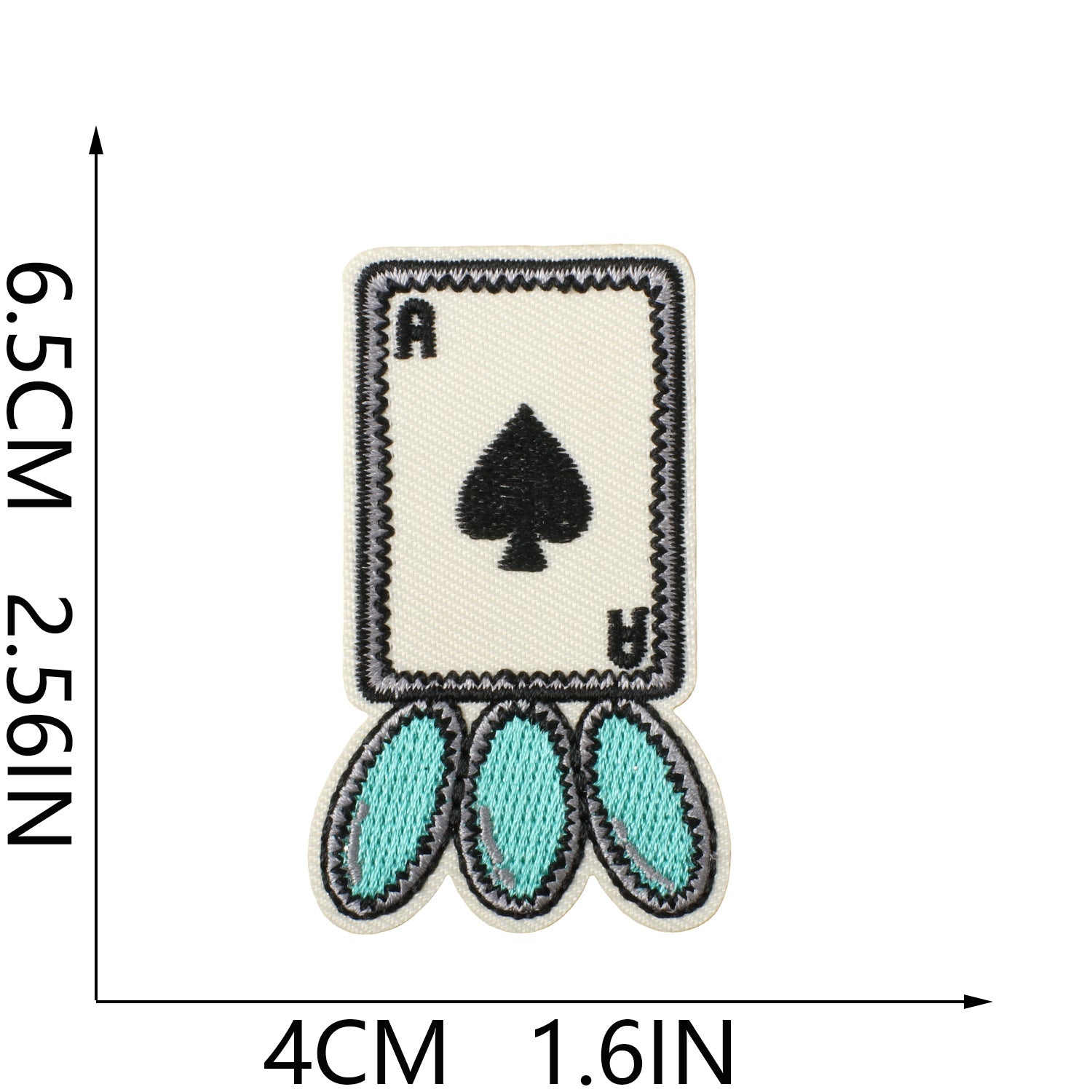 Wholesale Trendy Western Cowboy Embroidered Patches Cross And Leopard Bow Design Polyester Thread Stylish Clothing Decoration For Everyday Use