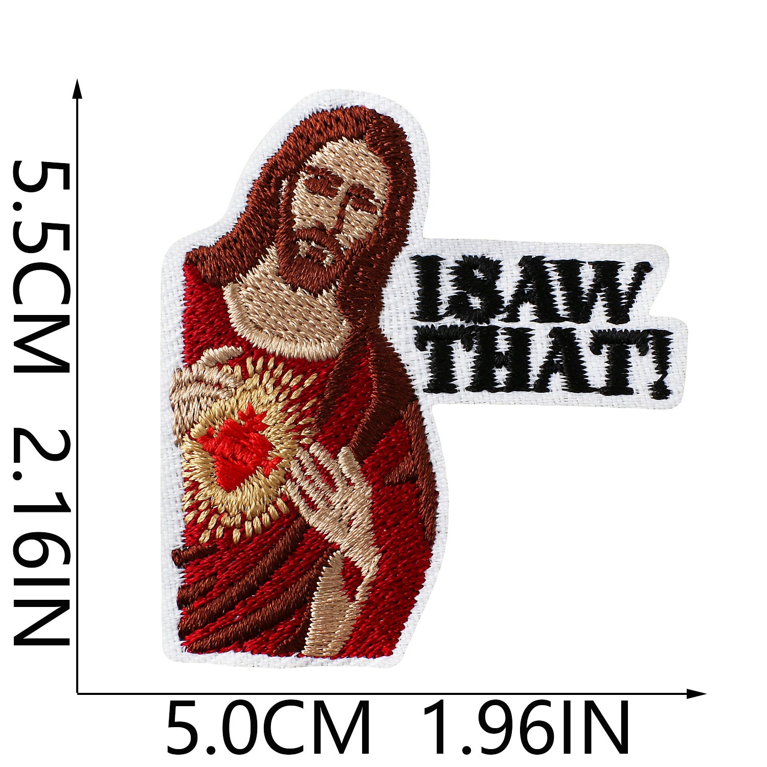 Wholesale Funny Blessing Motif Embroidery Patch European Figure Clothing Decorative Accent Resale