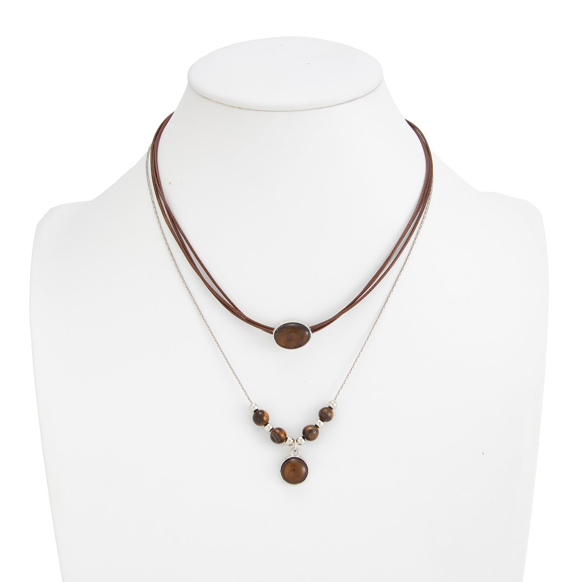 Wholesale  Vintage Geometric Round choker necklace