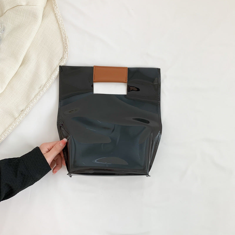 Wholesale PU Jelly Transparent Packet